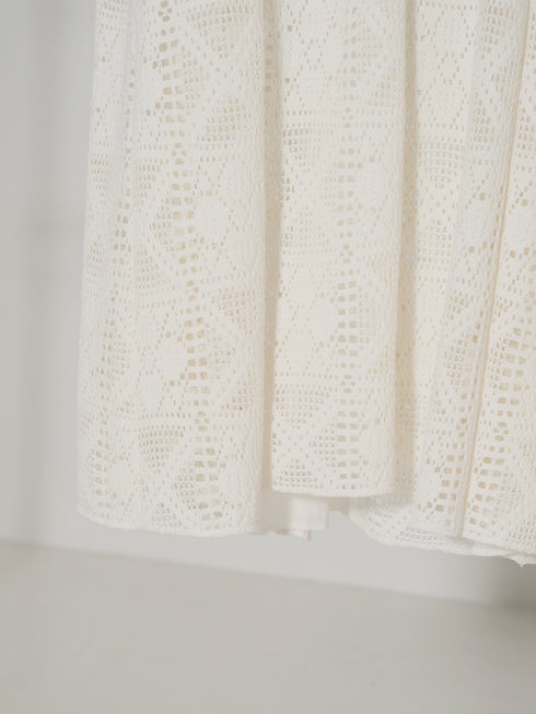 CROCHET LACE DRESS /Y252-51046